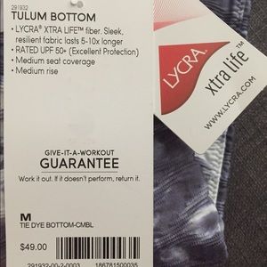 Athleta Tulum Bikini bottom NWT